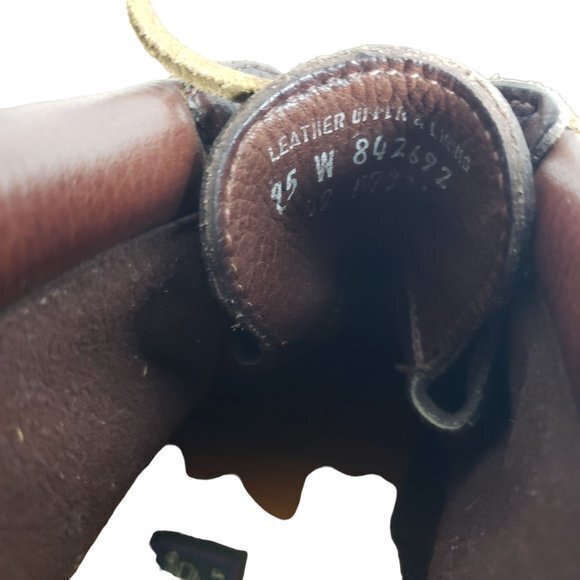 VTG Y2K Timberland Womens Size 9.5 Brown Waterproof‎ Made in USA Ankle Boots - Picture 7 of 12